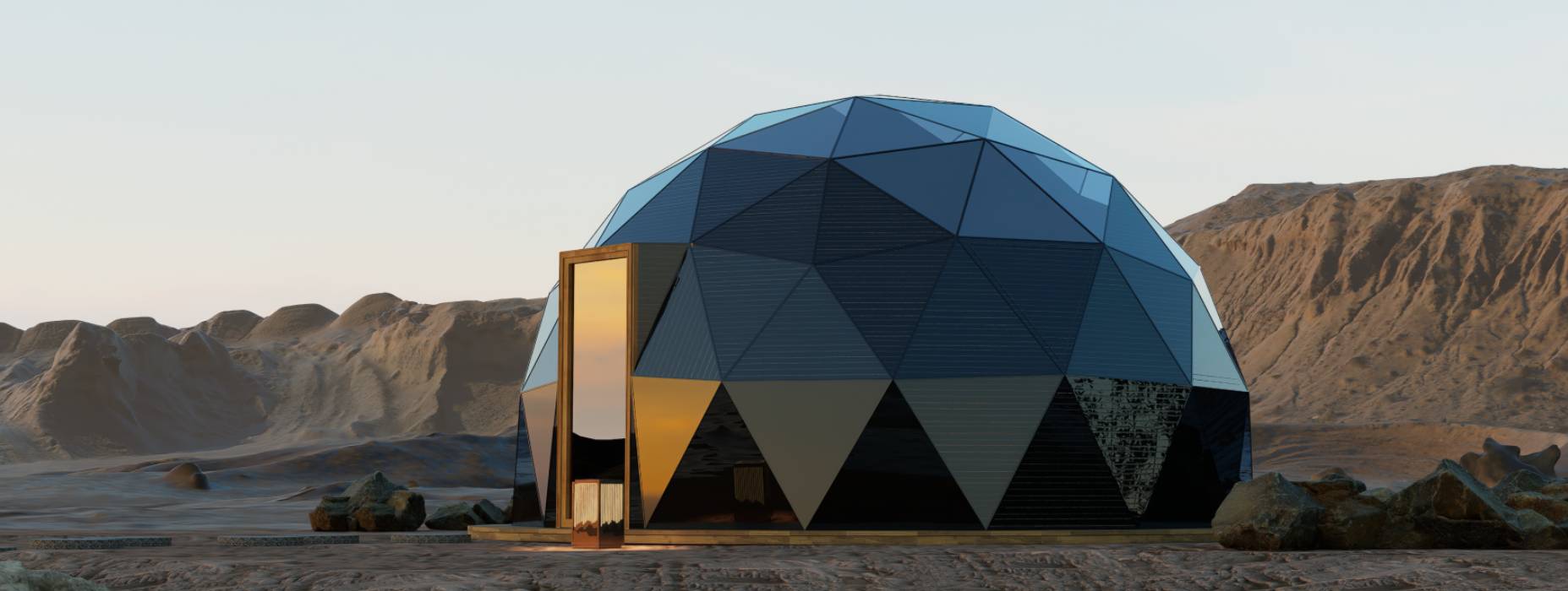 郊区星空酒店帐篷